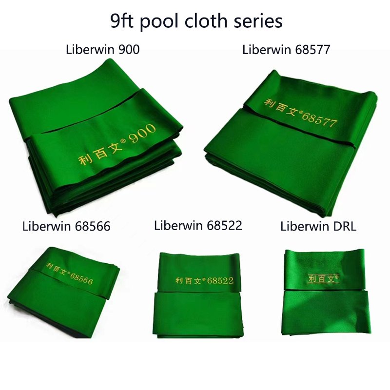 Liberwin-68577 woolen napped cloth for 9FT snooker table cloth