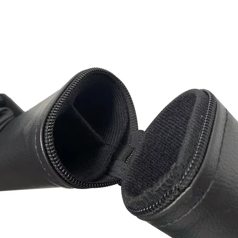 GH-09 Hongjie Factory Made 1/2 Style Modern Leather Pool Cue Bag Snooker Cue Case in Box Packaging Billiards Cue Bag