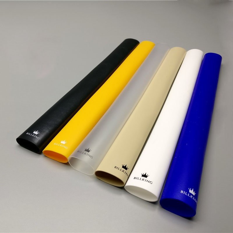 xikuno high quality billiard accessories rubber sliding pool cue colorful grip