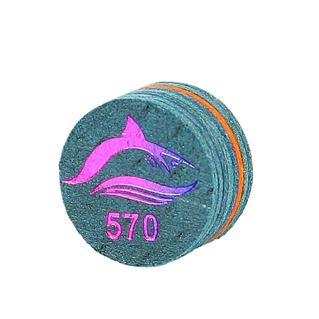 Yu Delu leather head 570 shark tip nine ball cue leather head billiard
