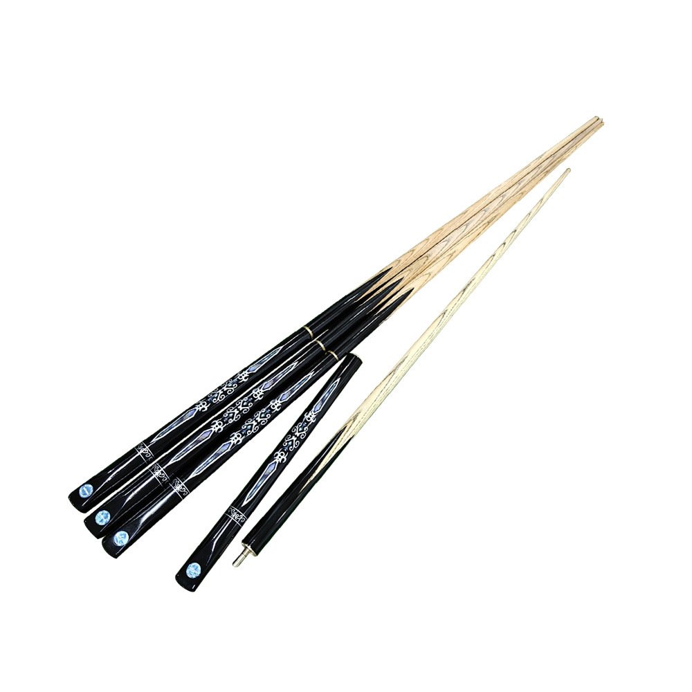 3/4 Split Pool Cue Chinese / Snooker Cue / Black Eight Or Nine-Ball Billiard Cue