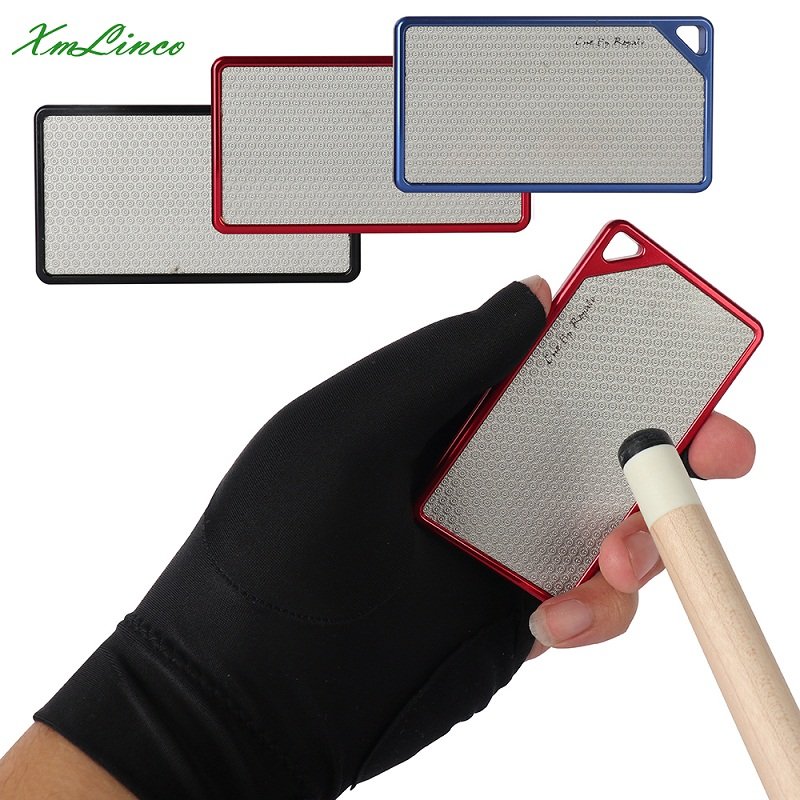 Xmlinco hot sell blue snooker billiard cue tip scuffer sander polisher pool table pool cue repair tools