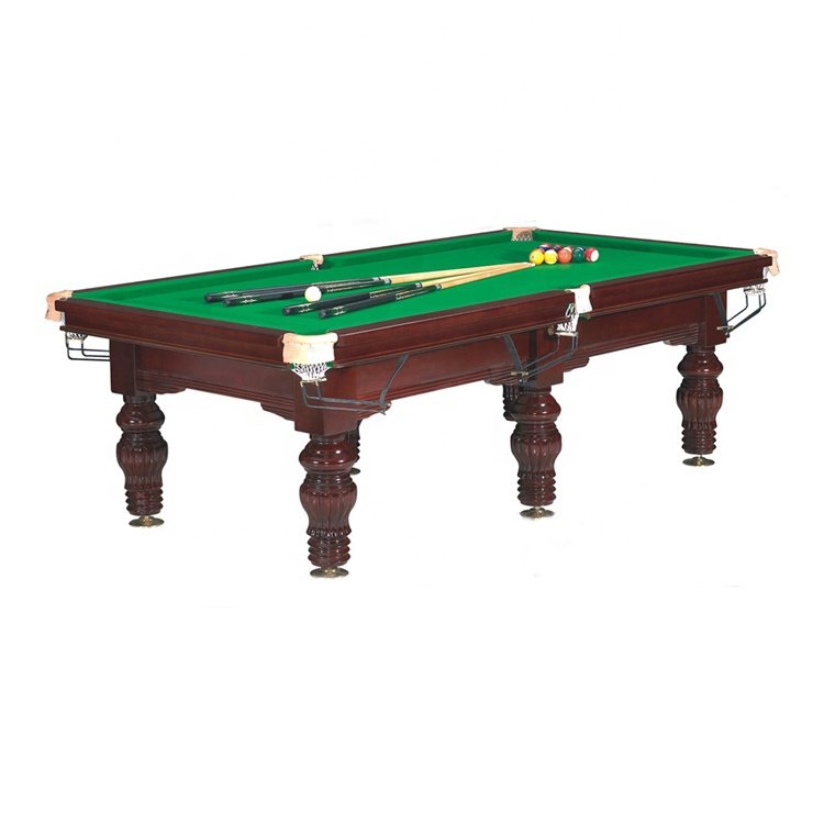 Konford Upgraded 9 Foot Billiard Table Wholesale Custom Standard Size 7/8/10ft Snooker Lift Adjusted Desk Leg Height Pool Tables