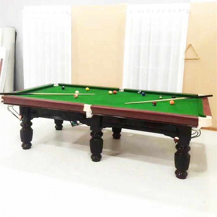 Konford Upgraded 9 Foot Billiard Table Wholesale Custom Standard Size 7/8/10ft Snooker Lift Adjusted Desk Leg Height Pool Tables