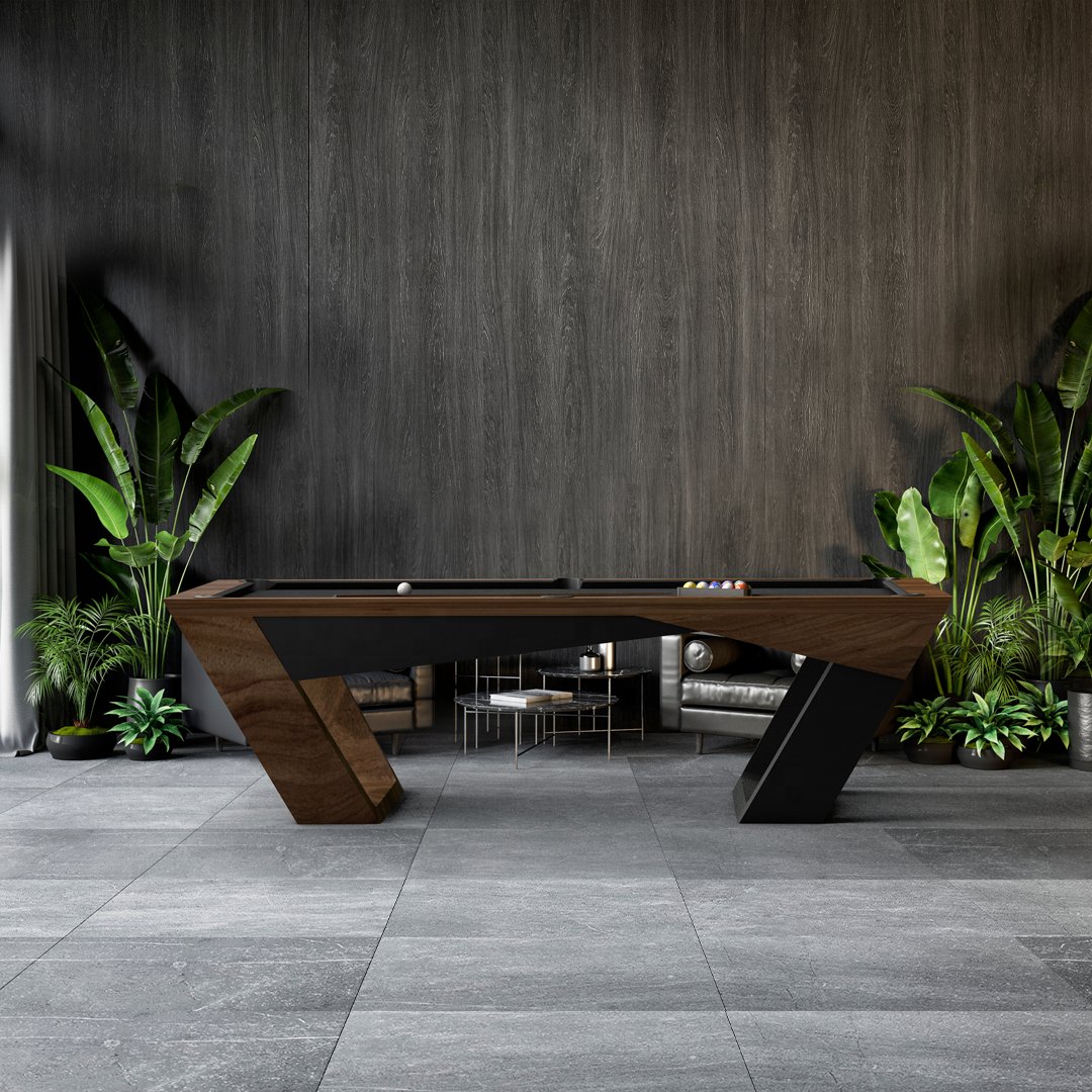 Wanyaju Billiard Factory Handcrafted Luxury Modern Design Slate Pool Table