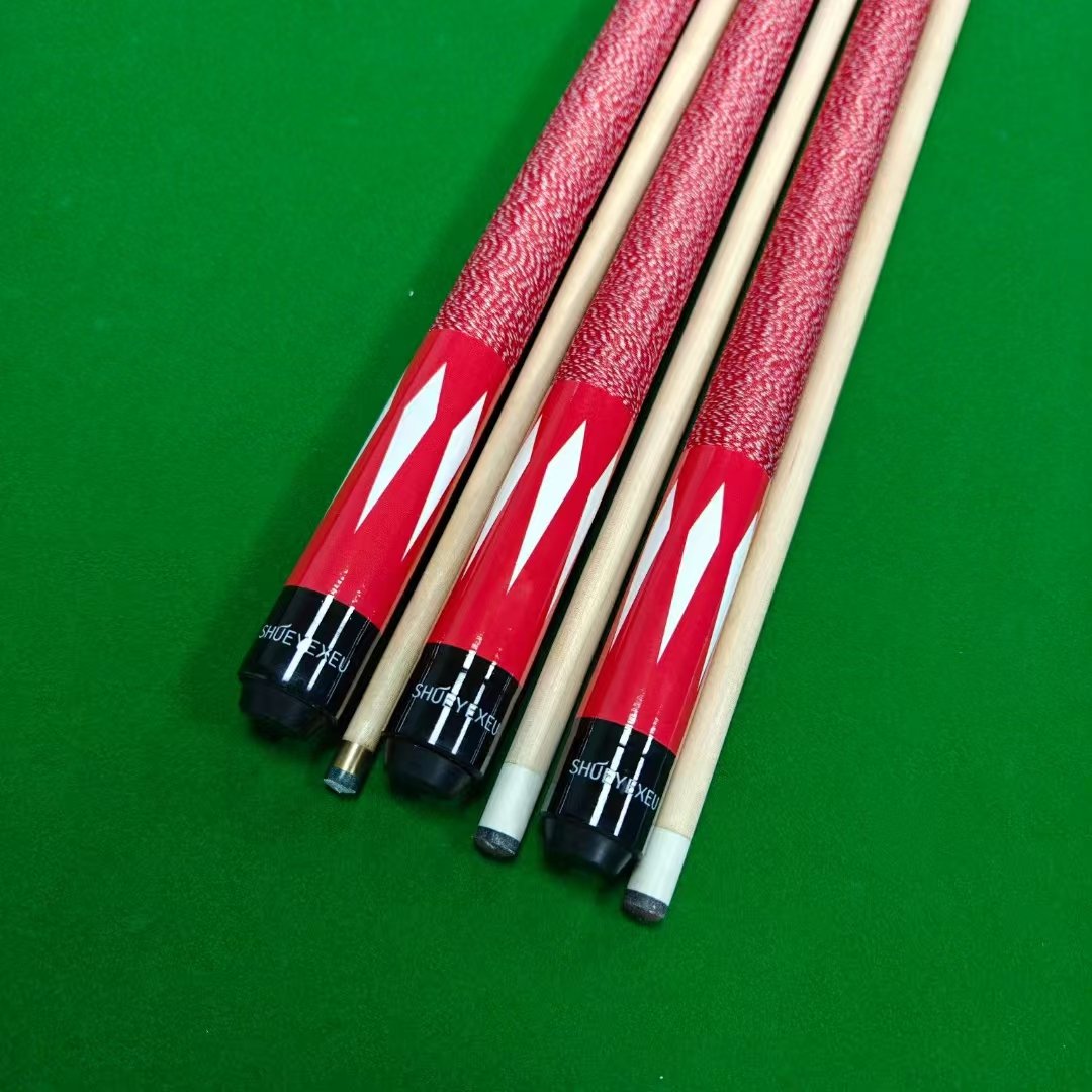 1/2 Split Cue Anti Slip Winding Grip Birch Wood Forelimb Unique High Quality Brands Billiard Club