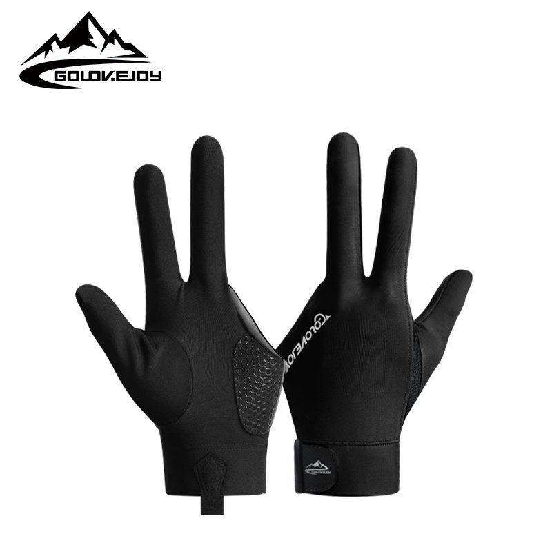 XG76 Billiard Gloves Manufacturers Wholesale Low Price 3 Finger Snooker Gloves Left Or Right Hand Billiard Pool Cue Gloves