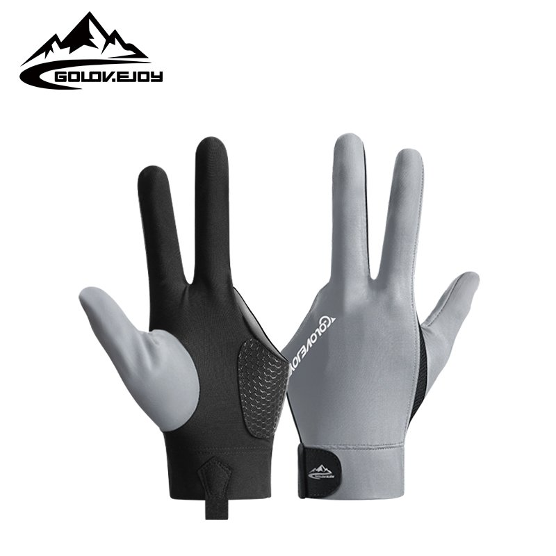 XG76 Billiard Gloves Manufacturers Wholesale Low Price 3 Finger Snooker Gloves Left Or Right Hand Billiard Pool Cue Gloves