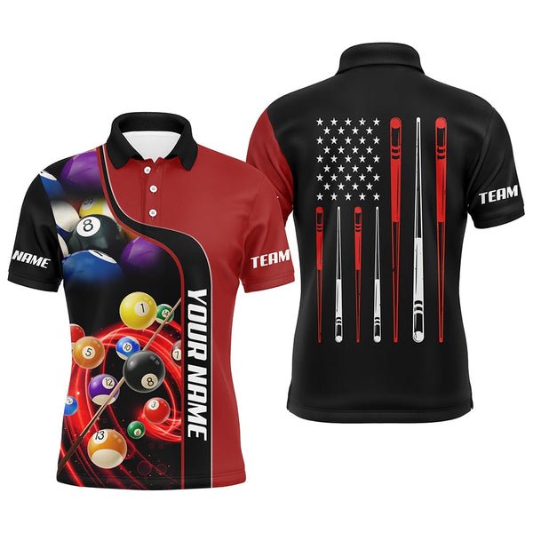 High quality custom Optional Chest Pocket Billiards jersey snooker, Billiard 100% polyester polo shirts