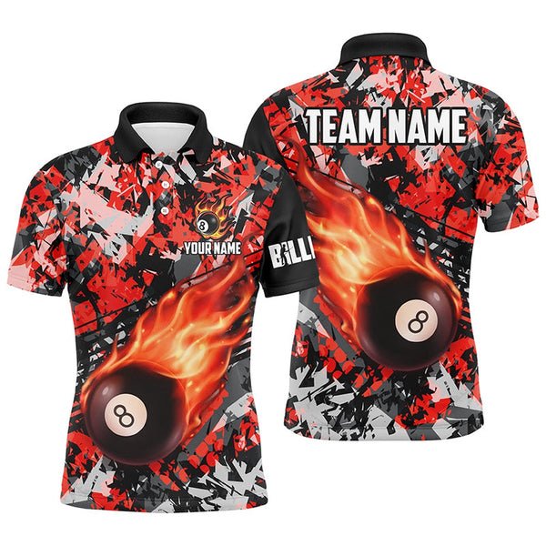 High quality custom Optional Chest Pocket Billiards jersey snooker, Billiard 100% polyester polo shirts