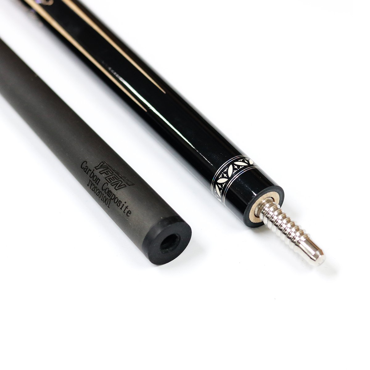 xikuno Premium High End YFen Carbon Fiber Shaft & Ebony Butt Billiard Pool Cues for Sale