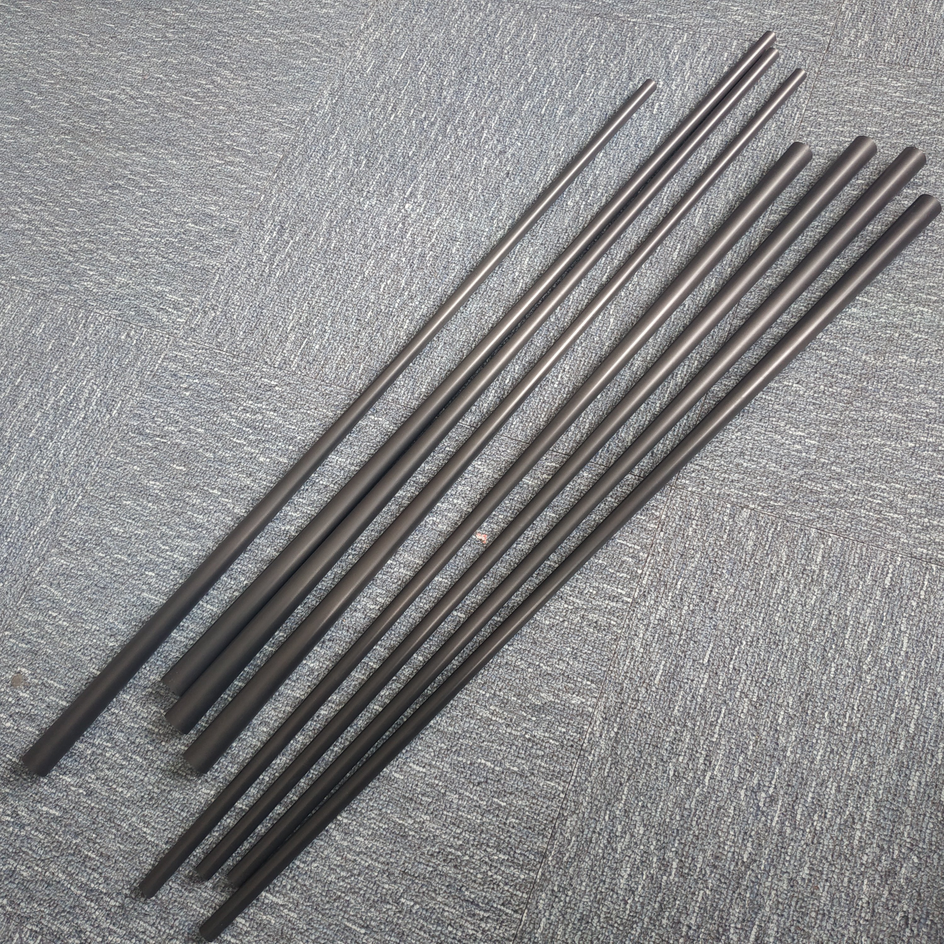 Custom high quality carbon fiber cue tapered carom cue fiber carbon fiber pool cue shaft