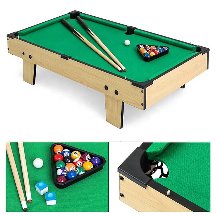 Best Sale Kids MDF Indoor Game Toys Pool Table Mini Billiard Snooker Table