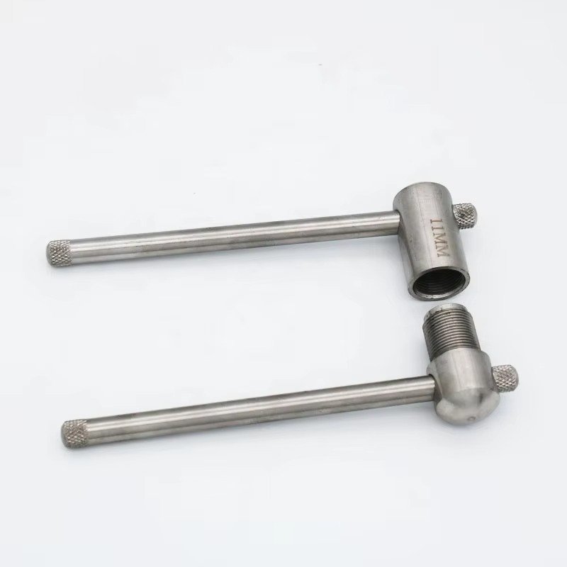 Modern Stainless steel Snooker Pool Cue Tip Presser for Snooker & Billiard Players