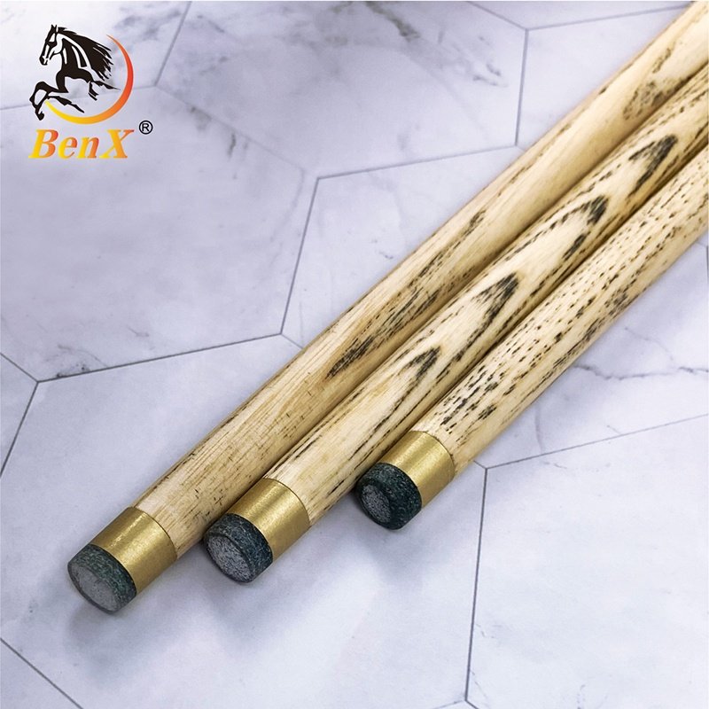 Benxiao original solid wood snooker cue handmade cue one piece style