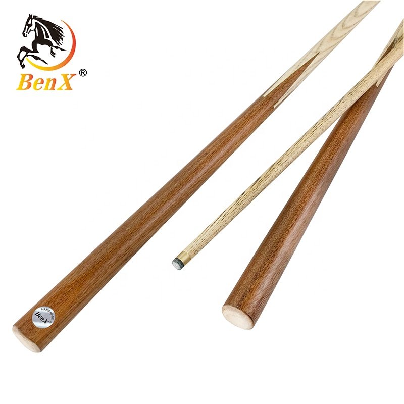 Benxiao original solid wood snooker cue handmade cue one piece style