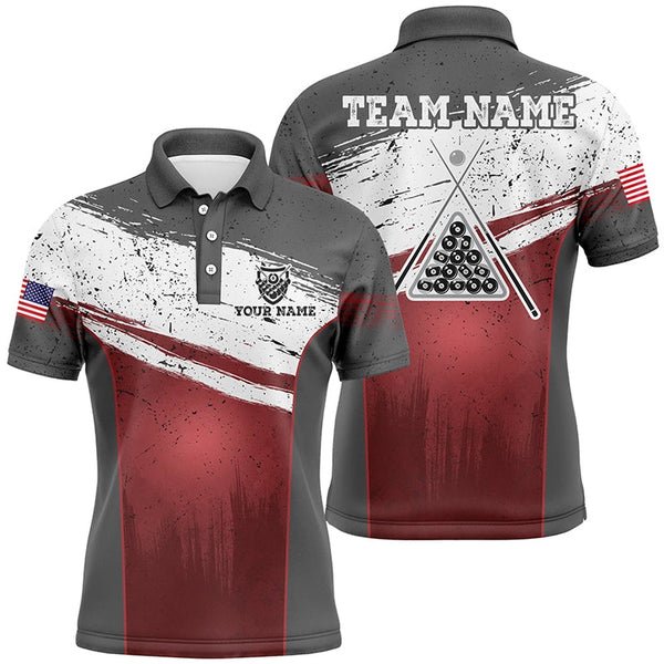 Custom Billiards Shirt Polo Billiards Jersey High Quality Snooker Club Shirt Custom Cue Shirts Sublimation