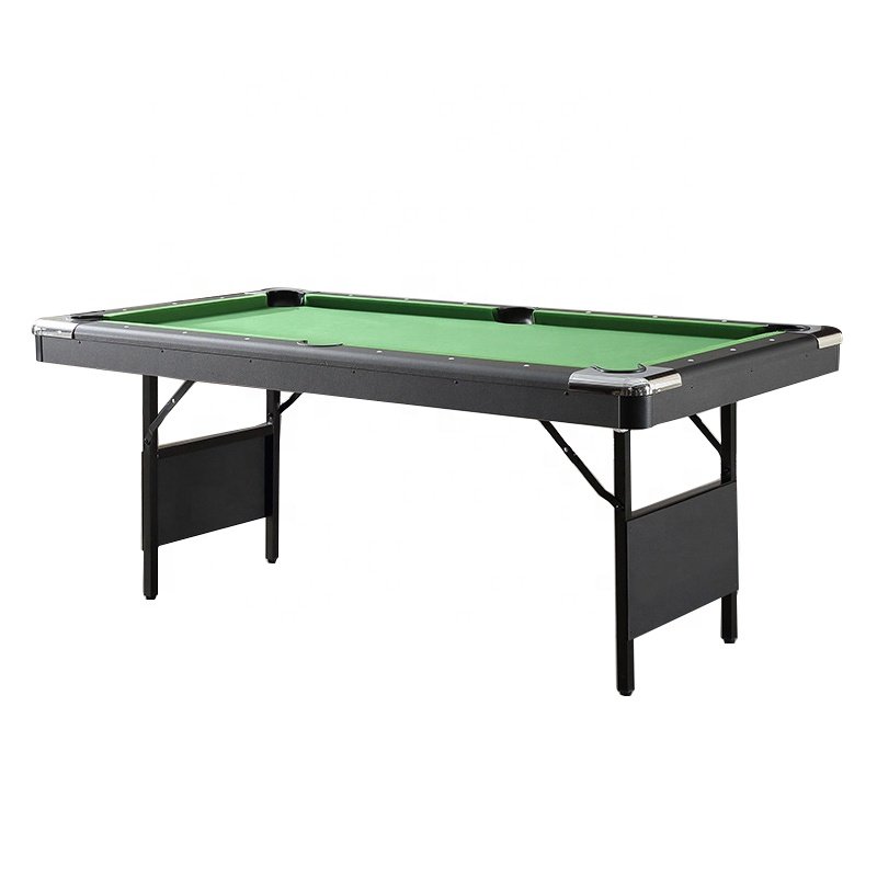 Best seller foldable snooker billiard table indoor game folding legs billiard pool table 6ft 7ft