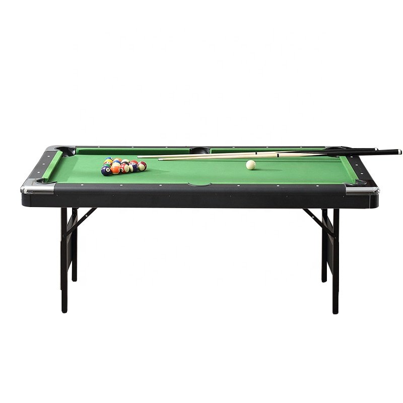 Best seller foldable snooker billiard table indoor game folding legs billiard pool table 6ft 7ft