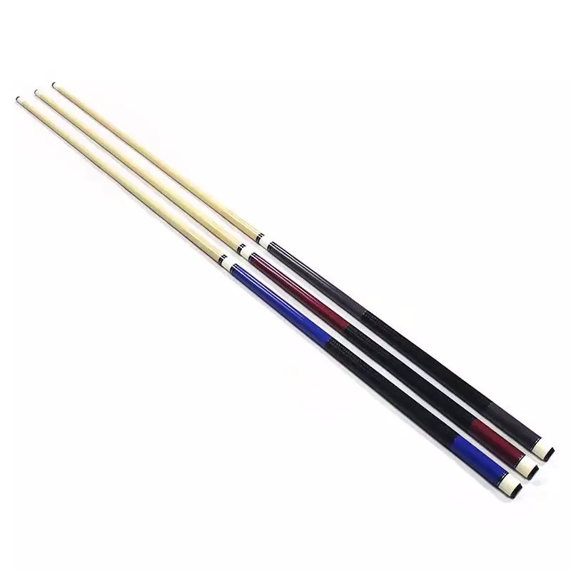 2024 new cheap multicolor billiard cue 57 inch 13mm tip