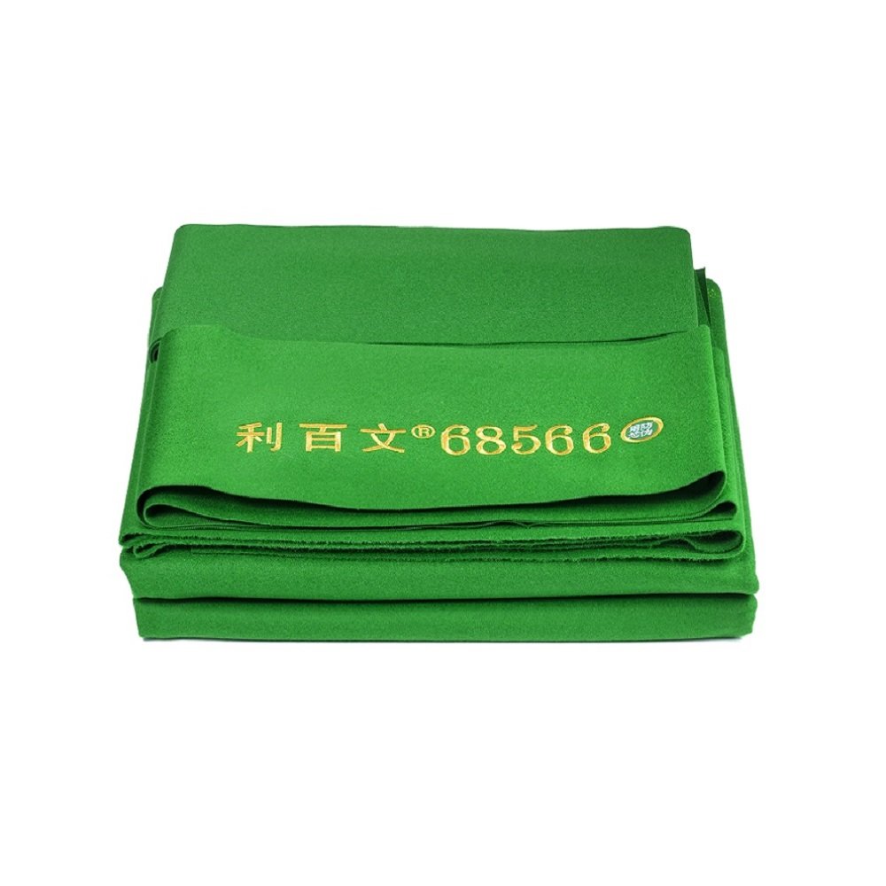Best selling Liberwin 68566 napped snooker cloth for 12ft snooker table