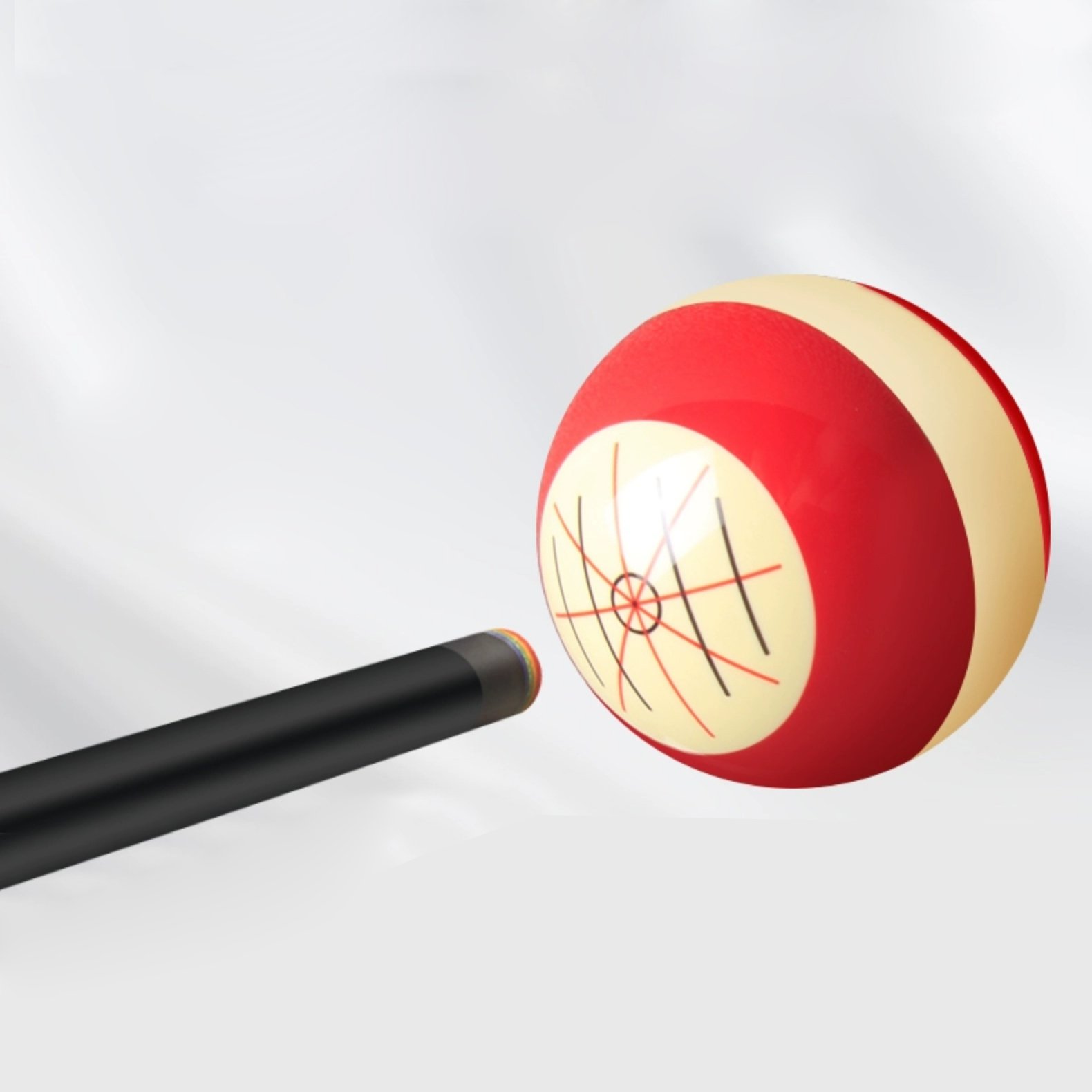 Good Quality Billiard Pool Snooker Table Training Cue Ball 57.2mm 52.5mm
