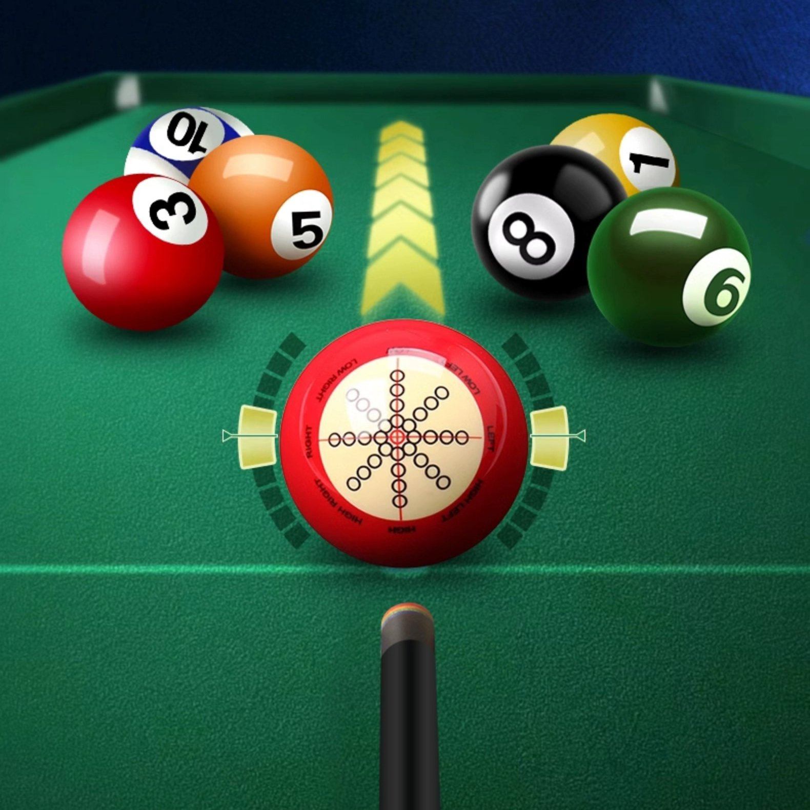 Good Quality Billiard Pool Snooker Table Training Cue Ball 57.2mm 52.5mm