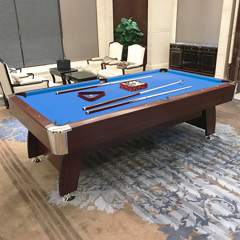 Mdf mat with 9-foot automatic return for indoor billiards table games