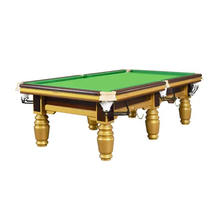 Professional Standard 12FT Solid Wood Snooker Table Custom Size with Slate Cushions for Pool Players-Snooker Billiard Table Sale