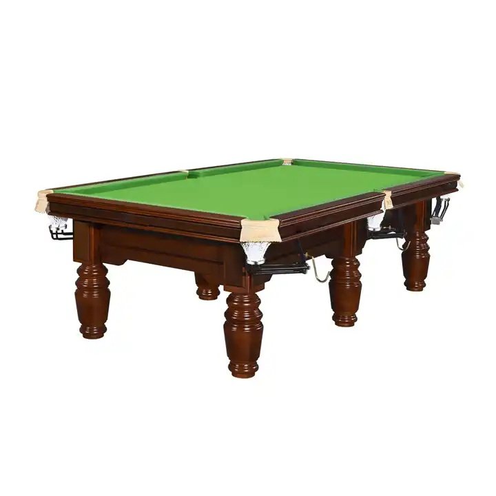 Professional Standard 12FT Solid Wood Snooker Table Custom Size with Slate Cushions for Pool Players-Snooker Billiard Table Sale
