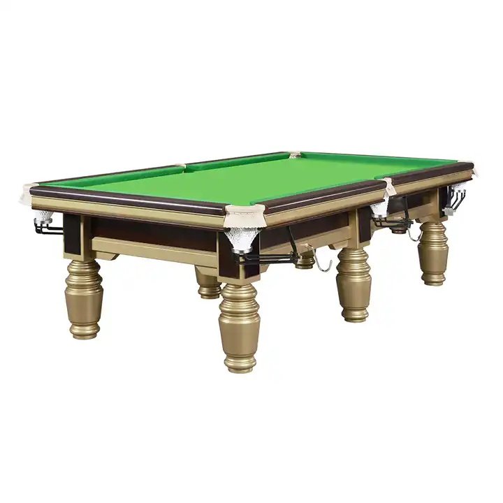 Professional Standard 12FT Solid Wood Snooker Table Custom Size with Slate Cushions for Pool Players-Snooker Billiard Table Sale