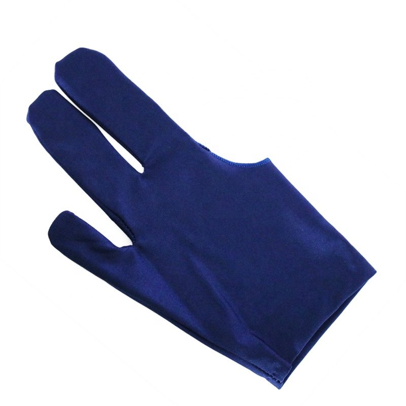 Hot Selling 3 Fingers Snooker & Pool Gloves for Billiard Table Gym Game