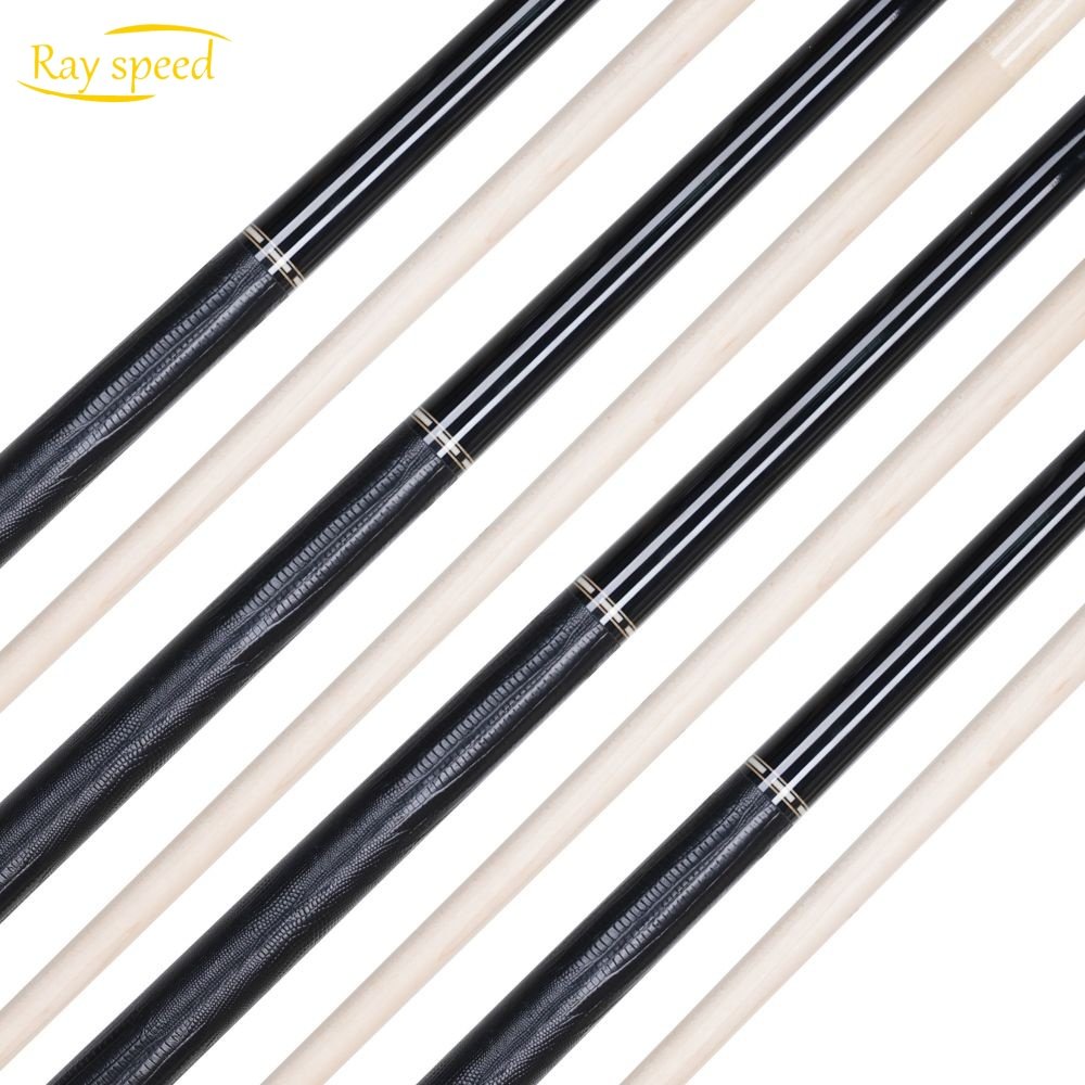 Rayspeed Professional Billiard Pool Cue Carbon Core Inside Center Joint Cue Ebony Wood Hard Maple shaft Radial Joint 12.5mm Tip