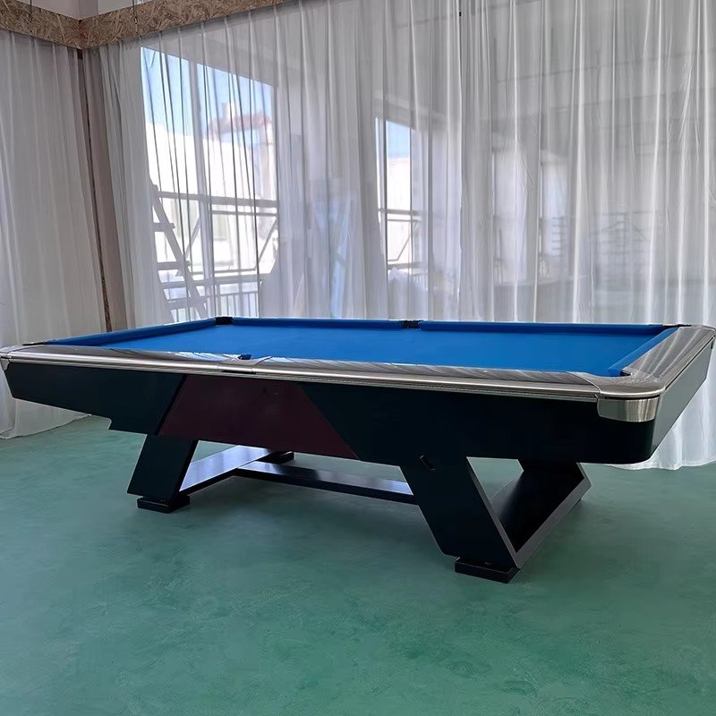 2024 new designs high-end modern style luxury snooker billiard tables 9ft 8ft 7ft size solid wood and slate pool table for sale