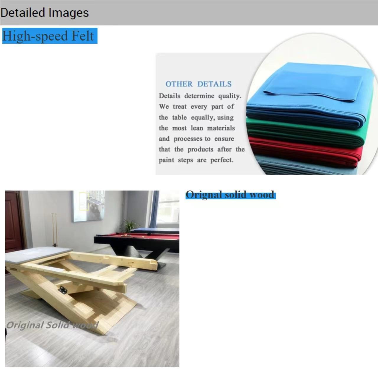 2024 new designs high-end modern style luxury snooker billiard tables 9ft 8ft 7ft size solid wood and slate pool table for sale