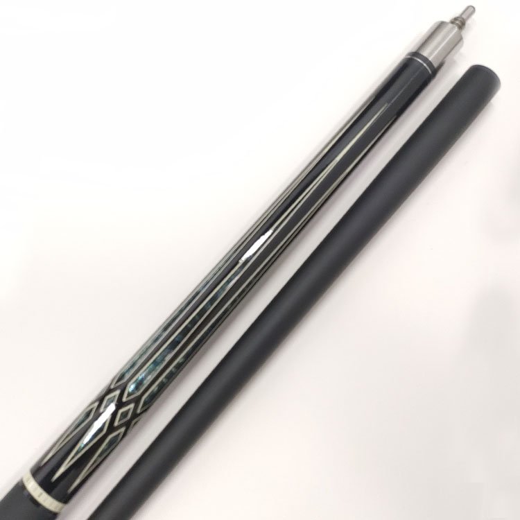 High Quality 13mm Tip Two-Piece Glassfiber Cue Stick Durable for Snooker & Billiard Sports and Pool Games