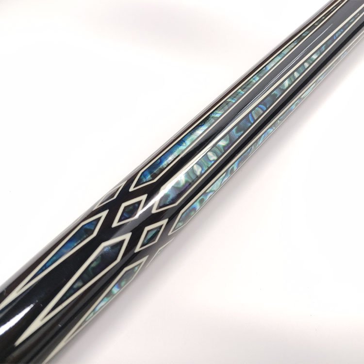 High Quality 13mm Tip Two-Piece Glassfiber Cue Stick Durable for Snooker & Billiard Sports and Pool Games