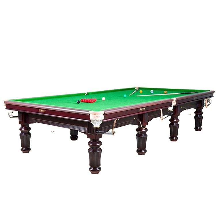 2023 Hot Selling Professional Certification Solid Wood Star 12ft Snooker Billiard Tablesilliard
