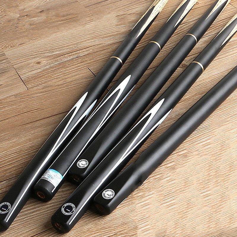 High Quality China Handmade 3/4 or 1/2 joint Maple wood Snooker and billiard cue pool cue manufacturer