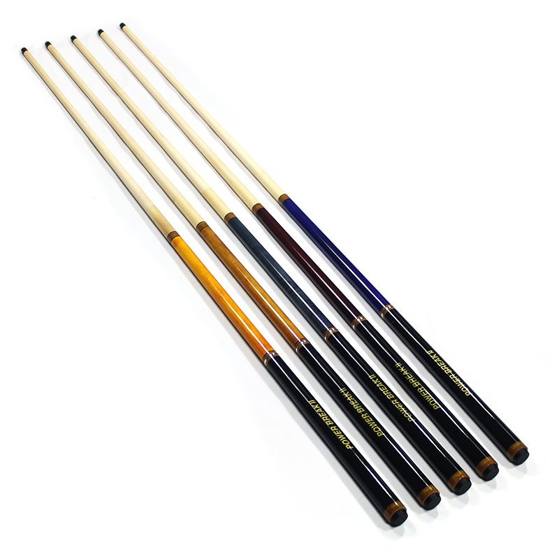 New style 3-Piece Maple Wood Jianying Power Break Billiard Snooker Pool Jump Break Cue Stick