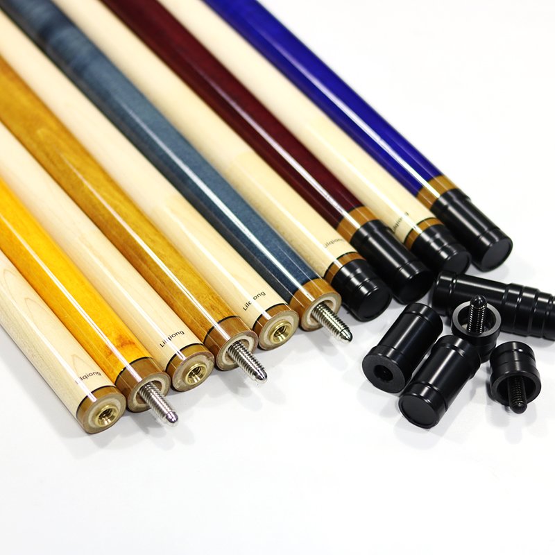 New style 3-Piece Maple Wood Jianying Power Break Billiard Snooker Pool Jump Break Cue Stick