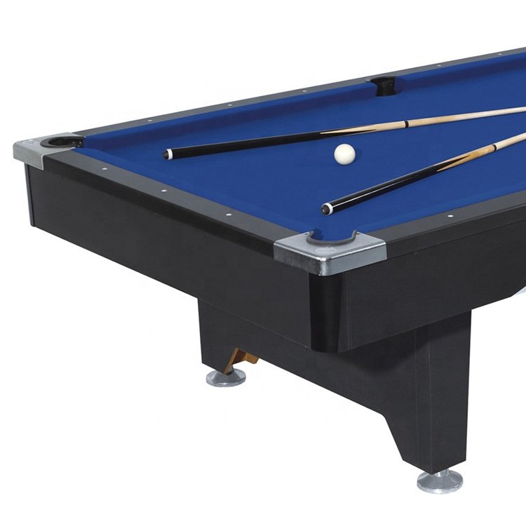 High-Grade 9ft Light Billiard Pool Table Dining Top 7ft Snooker Sports Solid Wood Legs Slate Cushions Wool Rubber Indoor Use