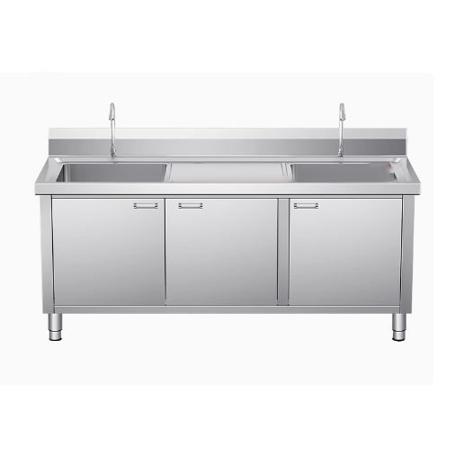 Customizable Foot operated sink Thickening automatic induction hand washing sink of Hotels Restaurant Home Stainless steel pool