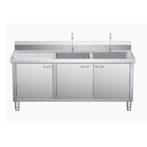 Customizable Foot operated sink Thickening automatic induction hand washing sink of Hotels Restaurant Home Stainless steel pool
