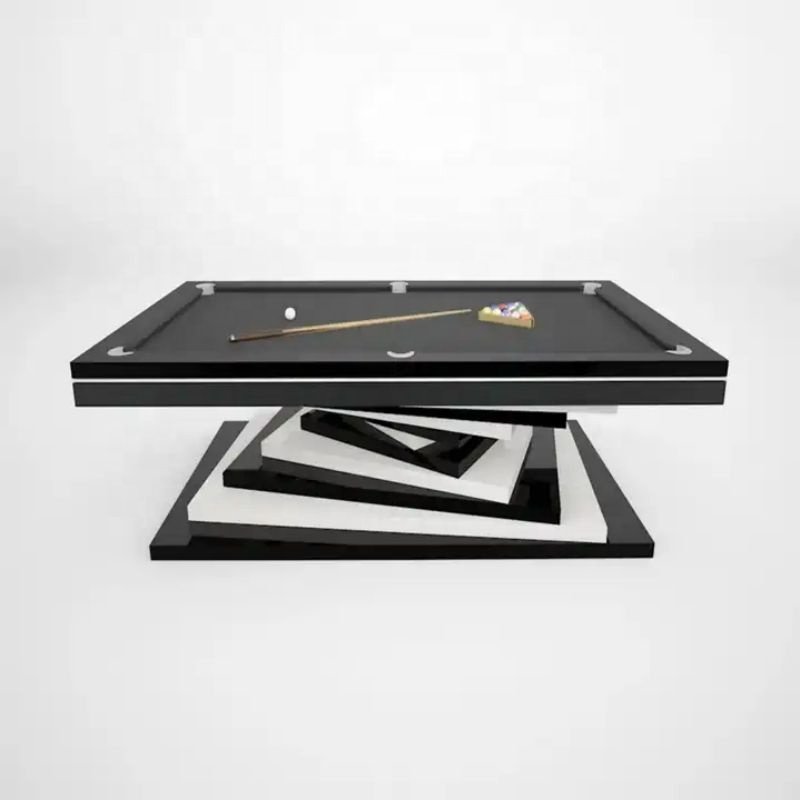 Best quality Custom Folding 6ft 7ft 8ft 9ft Stone American nine-ball Slate Pool Tables For Sale