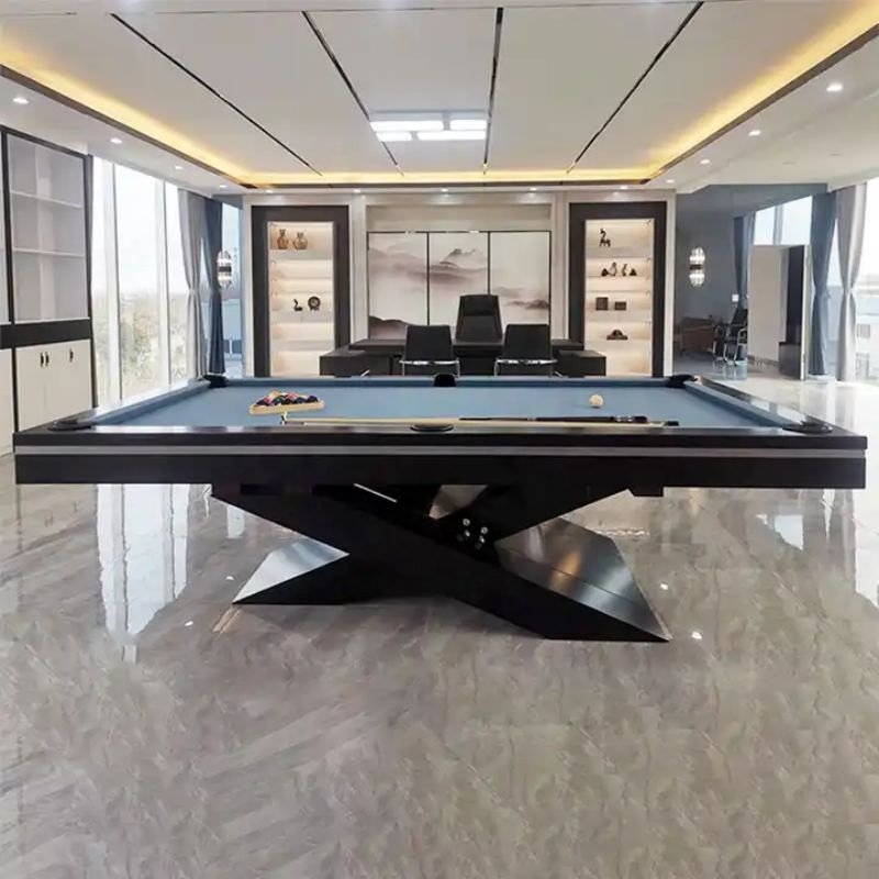Best quality Custom Folding 6ft 7ft 8ft 9ft Stone American nine-ball Slate Pool Tables For Sale