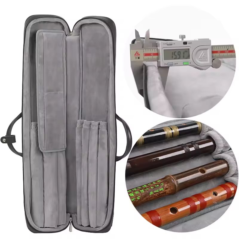 PU leather high quality waterproof hot sale suction button portable billiard cue bag soft billiard cue case