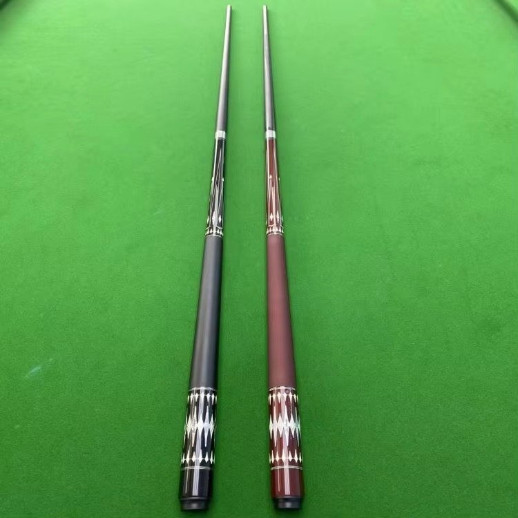 13mm Tip Snooker & Billiard Cue Stick 2 Pieces Stylish Glassfiber Pool Cue