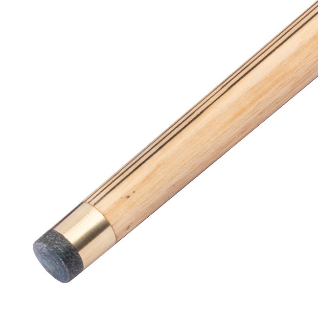 SK-072 Single Cue Snooker Stick with 10mm Technological Wood Butt White Wax Wood Shaft Stainless Steel Joint for Pool Accessory
