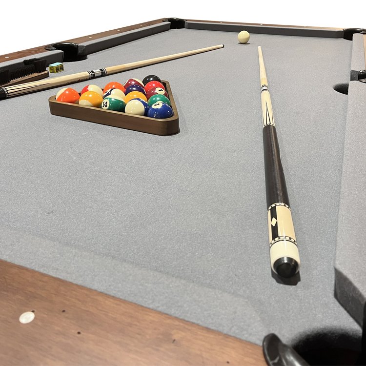 Solid Wood With Slate Pool Table 2024 Antique Style Billiard Table